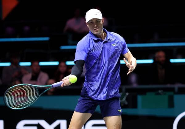 Cristopher O Connel , during the match TENNIS - ABN AMRO OPEN 2026 - QUARTER FINAL at the Rotterdam Ahoy for the ABN AMRO Open 2026 season 2026 in ROTTERDAM, Netherlands on 13 february 2026. (Photo by DeFodi Images) -