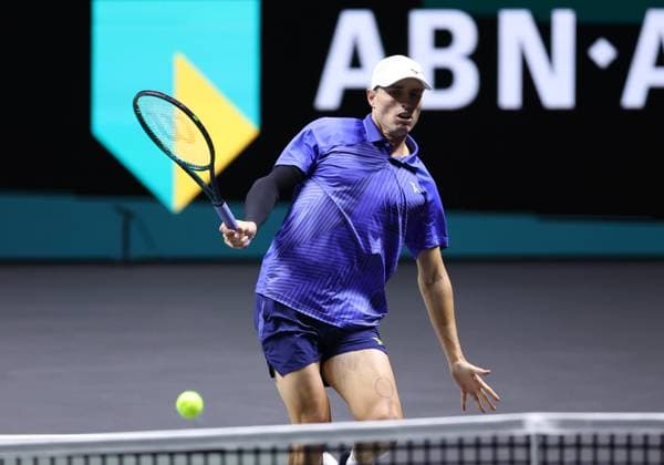 Cristopher O Connel , during the match TENNIS - ABN AMRO OPEN 2026 - QUARTER FINAL at the Rotterdam Ahoy for the ABN AMRO Open 2026 season 2026 in ROTTERDAM, Netherlands on 13 february 2026. (Photo by DeFodi Images) -