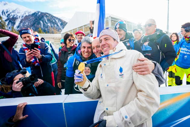 Winter Olympics in Milan Cortina 2026 Anterselva, Italy 20260213. Quentin Fillon Maillet from France with the gold medal after the men s 10 km sprint in biathlon during the Winter Olympics in Milan Cortina 2026. Photo: Heiko Junge NTB Anterselva Italy EDITORIAL USE ONLY. RESTRICTED USE FOR BETTING COMPANIES Ref:_SPOtOJaXJ9pZg8.jpg *** Winter Olympics in Milan Cortina 2026 Anterselva, Italy 20260213 Quentin Fillon Maillet from France with the gold medal after the men s 10 km sprint in biathlon during the Winter Olympics in Milan Cortina 2026 Photo Heiko Junge NTB Anterselva Italy EDITORIAL USE ONLY RESTRICTED USE FOR BETTING COMPANIES  Copyright: xHeikoxJungex xNTBx