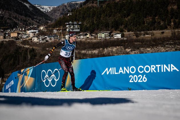 Florian Notz ( Deutschland ), competes in the Men s 10 km Interval Start Freestyle cross-country skiing event at the Olympic Winter games, Winterspiele,Spiele, Summer games Milano Cortina 2026 in Tesero Cross-Country Skiing Stadium, Italy, on February 13, 202 beim 10-km-Intervallstart Freistil der Männer im Skilanglauf bei den Olympischen Winterspielen Milano Cortina 2026 in Tesero Cross-Country Skiing Stadium, Italien, am 13. Februar 2026. *** Florian Notz Germany , competes in the Men s 10 km Interval Start Freestyle cross country skiing event at the Olympic Winter Games Milano Cortina 2026 in Tesero Cross Country Skiing Stadium, Italy, on February 13, 202 at the Men s 10 km Interval Start Freestyle cross country skiing event at the Olympic Winter Games Milano Cortina 2026 in Tesero Cross Country Skiing Stadium, Italy, on February 13, 2026 Copyright: HMBxMedia MarcxNiemeyer