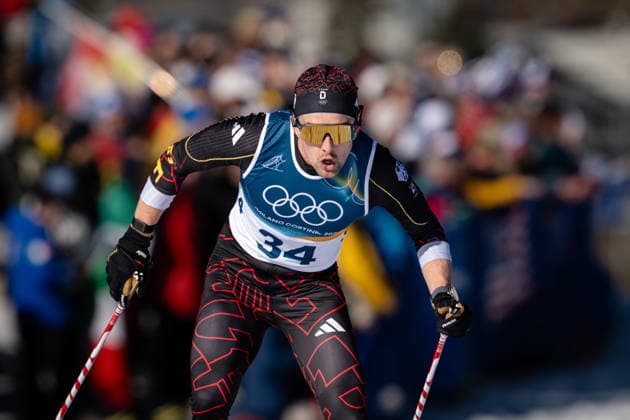 Janosch Brugger ( Deutschland ), competes in the Men s 10 km Interval Start Freestyle cross-country skiing event at the Olympic Winter games, Winterspiele,Spiele, Summer games Milano Cortina 2026 in Tesero Cross-Country Skiing Stadium, Italy, on February 13, 202 beim 10-km-Intervallstart Freistil der Männer im Skilanglauf bei den Olympischen Winterspielen Milano Cortina 2026 in Tesero Cross-Country Skiing Stadium, Italien, am 13. Februar 2026. *** Janosch Brugger Germany , competes in the Men s 10 km Interval Start Freestyle cross country skiing event at the Olympic Winter Games Milano Cortina 2026 in Tesero Cross Country Skiing Stadium, Italy, on February 13, 202 at the Men s 10 km Interval Start Freestyle cross country skiing event at the Olympic Winter Games Milano Cortina 2026 in Tesero Cross Country Skiing Stadium, Italy, on February 13, 2026 Copyright: HMBxMedia MarcxNiemeyer