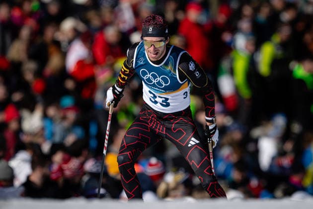 Florian Notz ( Deutschland ), competes in the Men s 10 km Interval Start Freestyle cross-country skiing event at the Olympic Winter games, Winterspiele,Spiele, Summer games Milano Cortina 2026 in Tesero Cross-Country Skiing Stadium, Italy, on February 13, 202 beim 10-km-Intervallstart Freistil der Männer im Skilanglauf bei den Olympischen Winterspielen Milano Cortina 2026 in Tesero Cross-Country Skiing Stadium, Italien, am 13. Februar 2026. *** Florian Notz Germany , competes in the Men s 10 km Interval Start Freestyle cross country skiing event at the Olympic Winter Games Milano Cortina 2026 in Tesero Cross Country Skiing Stadium, Italy, on February 13, 202 at the Men s 10 km Interval Start Freestyle cross country skiing event at the Olympic Winter Games Milano Cortina 2026 in Tesero Cross Country Skiing Stadium, Italy, on February 13, 2026 Copyright: HMBxMedia MarcxNiemeyer