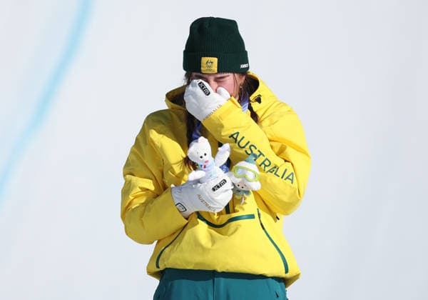 Milano Cortina 2026 - XXV Olympic Winter games, Winterspiele,Spiele, Summer games Livigno - Italy Womans s Snowboard Cross Image Show: Gold Medal BAFF Josie AUS  Copyright: xSergioxBisi IPAxSportx xipa-agency.netx xx IPA_71436201 IPA_Agency_IPA71436201