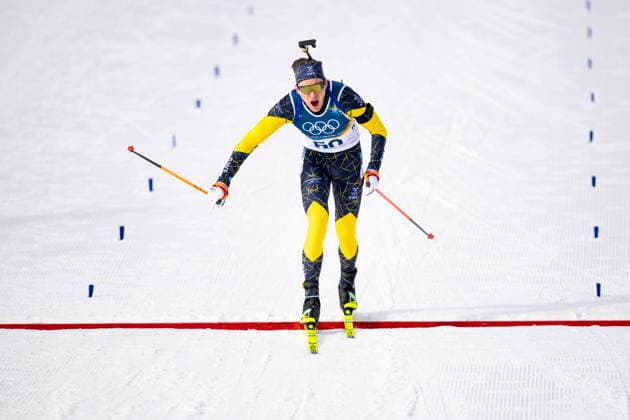 ANTERSELVA, ITALY 20260213 Sweden s Sebastian Samuelsson on the run towards the finish line in the men s biathlon sprint 10km during the Winter Olympics in Milan Cortina. ANTERSELVA ITALY x10050x *** ANTERSELVA, ITALY 20260213 Sweden s Sebastian Samuelsson on the run towards the finish line in the men s biathlon sprint 10km during the Winter Olympics in Milan Cortina ANTERSELVA ITALY x10050x  Copyright: xPontusxLundahl TTx 2026 OLYMPICS BIATHING MEN S SPRINT