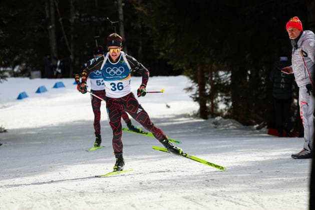 Antholz, Italien 13. Februar 2026: Biathlon Sprint Männer 10 km - Olympia 2026 Im Bild: Philipp Horn (GER) Anterselva Biathlon Arena *** Antholz, Italy 13 February 2026 Biathlon Sprint Men 10 km Olympia 2026 In the picture Philipp Horn GER Anterselva Biathlon Arena Copyright: xFotostandx xHettichx
