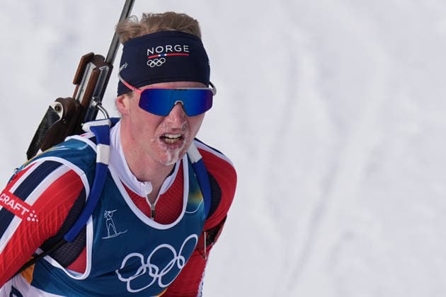 Norway s Johan-Olav Botn during the men s 10-kilometer sprint biathlon race at the Milano Cortina 2026 Winter Olympics, in Anterselva (Italy) February 13, 2026 (Photo Davide Spada LaPresse)  Copyright: xDavidexSpada LaPressex