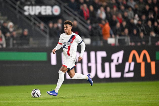 Stade Rennais FC v Paris Saint-Germain - Ligue 1 McDonald s 2025 2026 14 Desire DOUE (psg) during the Ligue 1 McDonald s match between Rennes and Paris at Roazhon Park on February 13, 2026 in Rennes, France. Rennes France  Copyright: xFEPx 776348291