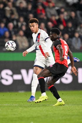 Stade Rennais FC v Paris Saint-Germain - Ligue 1 McDonald s 2025 2026 14 Desire DOUE (psg) during the Ligue 1 McDonald s match between Rennes and Paris at Roazhon Park on February 13, 2026 in Rennes, France. Rennes France  Copyright: xFEPx 776348291