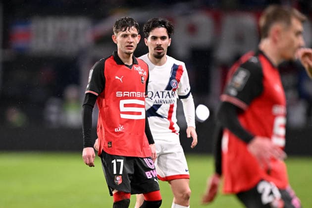 Stade Rennais FC v Paris Saint-Germain - Ligue 1 McDonald s 2025 2026 17 Sebastian SZYMANSKI (srfc) during the Ligue 1 McDonald s match between Rennes and Paris at Roazhon Park on February 13, 2026 in Rennes, France. Rennes France  Copyright: xFEPx 776348291