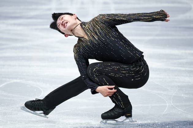 ITALY, MILAN - FEBRUARY 13, 2026: Figure skater Li Yu-Hsiang of Taiwan performs during the men s free skating event at the 2026 Winter Olympic Games, Olympische Spiele, Olympia, OS at Milano Ice Skating Arena 2026 Winter Olympics: Figure skating, Eiskunstlauf  - ZUMAt113 20260213_zaa_t113_463 Copyright: xMikhailxTereshchenkox
