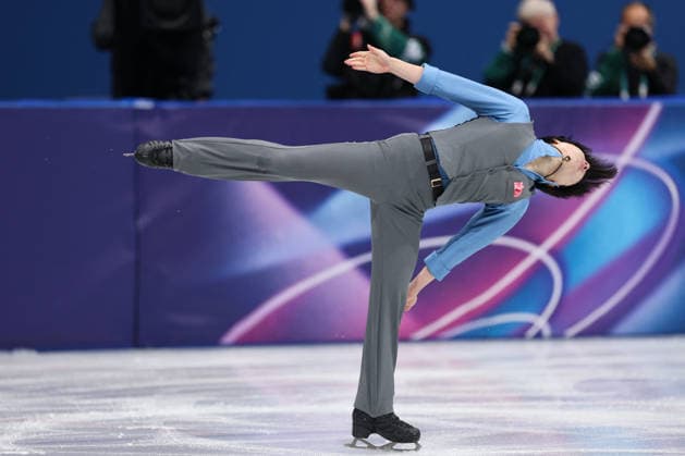 Winter Olympics - Men s Singles Free Skating Kao Miura of Team Japan competes in the Men s Singles Free Figure skating, Eiskunstlauf event on day seven of the Milano Cortina 2026 Winter Olympic Games, Olympische Spiele, Olympia, OS at Milano Ice Skating Arena on February 13, 2026 in Milan, Italy. Photo by Alexis Jumeau ABACAPRESS.COM Milan Italy  Copyright: xJumeauxAlexis ABACAx