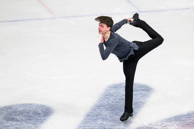 260213 Maxim Naumov of USA competes in men s single Figure skating, Eiskunstlauf during day 7 of the 2026 Winter Olympics on February 13, 2026 in Milan. Photo: Carl Sandin BILDBYRAN kod CS CS0877 konstakning figure skating kunstlop Olympic Games, Olympische Spiele, Olympia, OS olympics winter olympics os ol olympiska spel vinter-os olympiske leker milano cortina 2026 milan cortina 2026 milano cortina 2026 olympic games milano cortina 2026 winter olympic games milano cortina-os milano cortina-ol vinter-ol 7 bbeng *** 260213 Maxim Naumov of USA competes in men s single figure skating during day 7 of the 2026 Winter Olympics on February 13, 2026 in Milan Photo Carl Sandin BILDBYRAN code CS CS0877 konstakning figure skating kunstlop olympic games olympics winter olympics os ol olympiska spel vinter os olympiske leker milano cortina 2026 milan cortina 2026 milano cortina 2026 olympic games milano cortina 2026 winter olympic games milano cortina os milano cortina ol vinter ol 7 bbeng  Copyright: CARLxSANDIN BB260213CS187