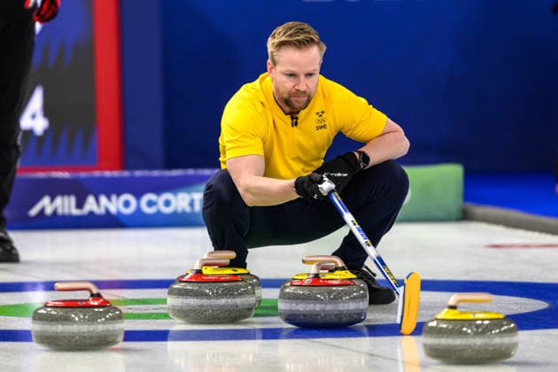 260213 Niklas Edin of Sweden compete in a men s round robin curling match between Canada and Sweden during day 7 of the 2026 Winter Olympics on February 13, 2026 in Cortina. Photo: Joel Marklund BILDBYRAN kod JM JM0792 bbeng curling Olympic Games, Olympische Spiele, Olympia, OS olympics winter olympics os ol olympiska spel vinter-os olympiske leker milano cortina 2026 milan cortina 2026 milano cortina 2026 olympic games milano cortina 2026 winter olympic games milano cortina-os milano cortina-ol vinter-ol sverige sweden *** 260213 Niklas Edin of Sweden compete in a men s round robin curling match between Canada and Sweden during day 7 of the 2026 Winter Olympics on February 13, 2026 in Cortina Photo Joel Marklund BILDBYRAN kod JM JM0792 bbeng curling olympic games olympics winter olympics os ol olympiska spel vinter os olympiske leker milano cortina 2026 milan cortina 2026 milano cortina 2026 olympic games milano cortina 2026 winter olympic games milano cortina os milano cortina ol vinter ol sverige sweden  Copyright: JOELxMARKLUND BB260213JM134