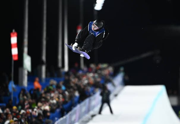 2026 WINTER Olympic Games, Olympische Spiele, Olympia, OS Campbell Melville Ives of New Zealand during the 3rd run of the Men™s Snowboard Halfpipe Final at the Livigno Snow Park on day 7 of the 2026 Milano Cortina Winter Olympic Games in Italy, Friday, February 13, 2026. ( NO ARCHIVING, EDITORIAL USE ONLY MILANO LOMBARDY ITALY  Copyright: xDANxHIMBRECHTSx 20260214129705188918