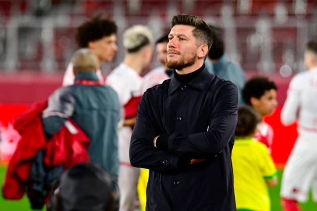 FOOTBALL : AS Monaco VS FC Nantes - Ligue 1 McDonald s - 13 02 2026 SÃ bastien Pocognoli (coach AS Monaco) - Ligue 1 McDonald s match between AS Monaco and FC Nantes on February 13, 2026 at the Louis II Stadium in Monaco. MonacoMonaco  Copyright: xWilliamxCannarellax