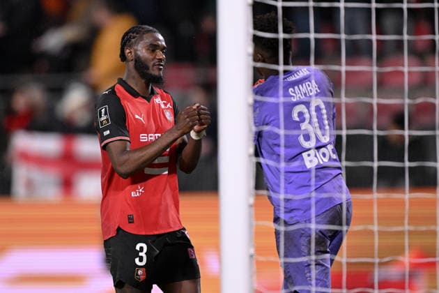 Stade Rennais FC v Paris Saint-Germain - Ligue 1 McDonald s 2025 2026 03 Lilian BRASSIER (srfc) during the Ligue 1 McDonald s match between Rennes and Paris at Roazhon Park on February 13, 2026 in Rennes, France. Rennes France  Copyright: xFEPx 776348291
