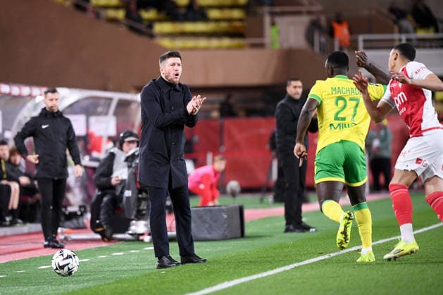 AS Monaco v FC Nantes - Ligue 1 McDonald s 2025 2026 Sebastien POCOGNOLI (Entraineur Monaco ASM) during the Ligue 1 McDonald s match between Monaco and Nantes at Stade Louis II on February 13, 2026 in Monaco, Monaco. Monaco Monaco  Copyright: xFEPx 776348284