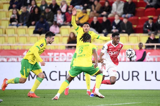 AS Monaco v FC Nantes - Ligue 1 McDonald s 2025 2026 24 Simon ADINGRA (asm) during the Ligue 1 McDonald s match between Monaco and Nantes at Stade Louis II on February 13, 2026 in Monaco, Monaco. Monaco Monaco  Copyright: xFEPx 776348284