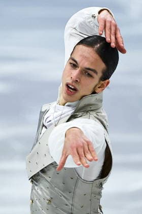 ITALY, MILAN - FEBRUARY 13, 2026: Figure skater Petr Gumennik of Russia performs during the men s free skating event at the 2026 Winter Olympic Games, Olympische Spiele, Olympia, OS at Milano Ice Skating Arena 2026 Winter Olympics: Figure skating, Eiskunstlauf  - ZUMAt113 20260213_zaa_t113_638 Copyright: xMikhailxTereshchenkox