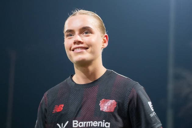 Deutschland: Fussball Google Pixel Frauen-Bundesliga 2025 2026 - Bayer 04 Leverkusen vs 1. FC Köln - 18. Spieltag - Ulrich-Haberland-Stadion (Leverkusen): Cornelia Kramer (Bayer 04 Leverkusen, 7) Copyright: xOrhanxHabashx