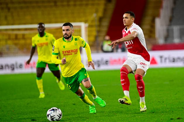 FOOTBALL : AS Monaco VS FC Nantes - Ligue 1 McDonald s - 13 02 2026 Vanderson (ASM) - Ligue 1 McDonald s match between AS Monaco and FC Nantes on February 13, 2026 at the Louis II Stadium in Monaco. MonacoMonaco  Copyright: xWilliamxCannarellax
