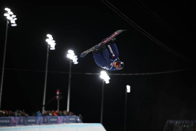 Figure skating, Eiskunstlauf - Milano Cortina 2026 Winter Olympics: Day 7 Jake Pates from the United States of America participates in the Winter Olympic Games, Olympische Spiele, Olympia, OS in Livigno Snow Park, Livigno, Italy, on February 13, 2026. Livigno Italy  Copyright: xFedericoxManonix originalFilename:manoni-olympics260213_np61i.jpg