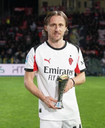 Milan s Luka Modric....During the Serie A soccer match between Pisa and Milan at the Cetilar Arena Romeo Anconetani Stadium in Pisa; Center West Italy; Tuesday February 13; 2026 ; Soccer  Copyright: x AlessandroxLaxRoccax