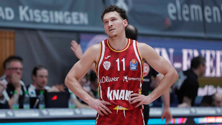 Im Bild: Enttaeuschung bei Brae Ivey (Wuerzburg Baskets, 11) 13.02.2026, Fitness First Wuerzburg Baskets vs. MLP Academics Heidelberg, easyCredit BBL, 20. Spieltag, Deutschland, 97072, tectake-Arena Wuerzburg, Copyright: HMBxMedia xJulienxBecker