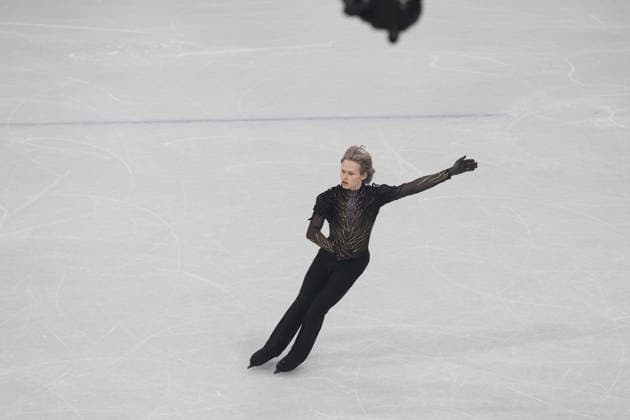 Figure skating, Eiskunstlauf - Milano Cortina 2026 Winter Olympics: Day 7 Ilia Malinin participates in Figure Skating Men s Single Skating on day seven of the Milano Cortina 2026 Winter Olympic Games, Olympische Spiele, Olympia, OS at Milano Ice Skating Arena in Milan, Italy, on February 13, 2026. Milano Italy  Copyright: xMattiaxMarteganix originalFilename:martegani-serieami260213_npQq8.jpg