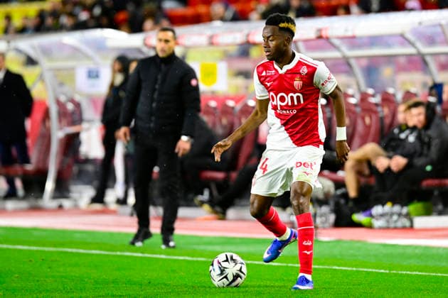 FOOTBALL : AS Monaco VS FC Nantes - Ligue 1 McDonald s - 13 02 2026 Simon Adingra (ASM) - Ligue 1 McDonald s match between AS Monaco and FC Nantes on February 13, 2026 at the Louis II Stadium in Monaco. MonacoMonaco  Copyright: xWilliamxCannarellax