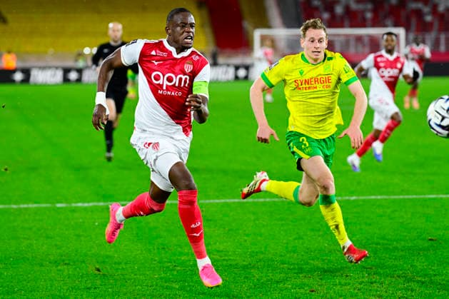 FOOTBALL : AS Monaco VS FC Nantes - Ligue 1 McDonald s - 13 02 2026 Denis Zakaria (ASM) - Ligue 1 McDonald s match between AS Monaco and FC Nantes on February 13, 2026 at the Louis II Stadium in Monaco. MonacoMonaco  Copyright: xWilliamxCannarellax