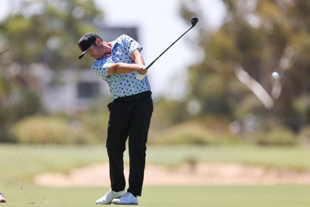 LIV GOLF ADELAIDE, Ben Campbell of the RangeGoats GC during Round 3 of the LIV Golf Adelaide at The Grange Golf Club in Adelaide, Saturday, February 14, 2026. ( NO ARCHIVING, EDITORIAL USE ONLY ADELAIDE SA AUSTRALIA  Copyright: xMATTxTURNERx 20260214176936317862