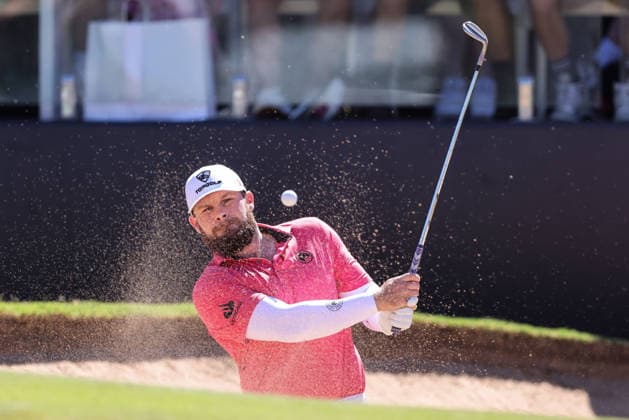 LIV GOLF ADELAIDE, Tyrrell Hatton of Legion XIII during Round 3 of the LIV Golf Adelaide at The Grange Golf Club in Adelaide, Saturday, February 14, 2026. ( NO ARCHIVING, EDITORIAL USE ONLY ADELAIDE SA AUSTRALIA  Copyright: xMATTxTURNERx 20260214165864235369