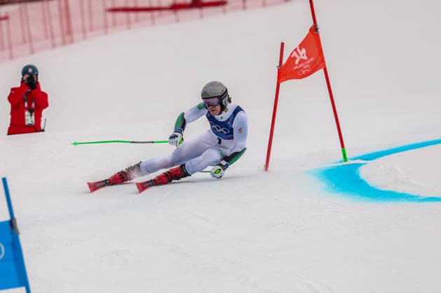 GIOCHI OLIMPICI - Olimpiadi Invernali Milano-Cortina 2026 - Alpine Skiing Men s Giant Slalom L Pinheiro Braathen (BRA) Bormio Italy  Copyright: xIPAxSport ABACAx