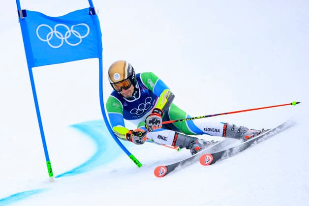 OLYMPICS - Winter Olympic Games, Olympische Spiele, Olympia, OS Milano Cortina 2026 BORMIO,ITALY,14.FEB.26 - OLYMPICS, ALPINE SKIING - Winter Olympic Games Milano Cortina 2026, giant slalom, men. Image shows Zan Kranjec (SLO).  GEPAxpictures xWolfgangxGrebien