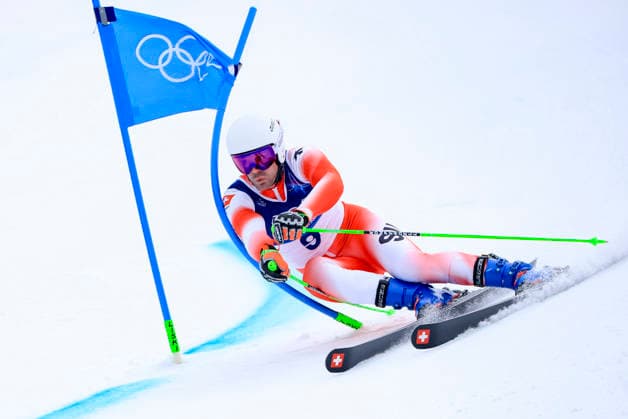 OLYMPICS - Winter Olympic Games, Olympische Spiele, Olympia, OS Milano Cortina 2026 BORMIO,ITALY,14.FEB.26 - OLYMPICS, ALPINE SKIING - Winter Olympic Games Milano Cortina 2026, giant slalom, men. Image shows Thomas Tumler (SUI).  GEPAxpictures xWolfgangxGrebien