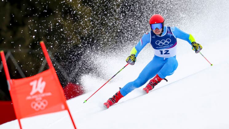 OLYMPICS - Winter Olympic Games, Olympische Spiele, Olympia, OS Milano Cortina 2026 BORMIO,ITALY,14.FEB.26 - OLYMPICS, ALPINE SKIING - Winter Olympic Games Milano Cortina 2026, giant slalom, men. Image shows Alex Vinatzer (ITA).  GEPAxpictures xHaraldxSteiner