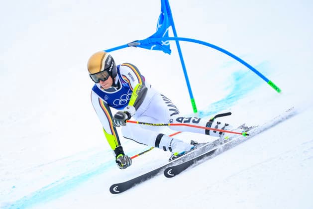 OLYMPICS - Winter Olympic Games, Olympische Spiele, Olympia, OS Milano Cortina 2026 BORMIO,ITALY,14.FEB.26 - OLYMPICS, ALPINE SKIING - Winter Olympic Games Milano Cortina 2026, giant slalom, men. Image shows Anton Grammel (GER).  GEPAxpictures xWolfgangxGrebien