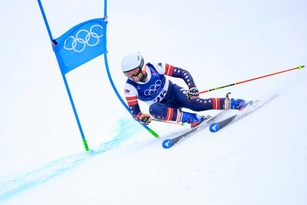 OLYMPICS - Winter Olympic Games, Olympische Spiele, Olympia, OS Milano Cortina 2026 BORMIO,ITALY,14.FEB.26 - OLYMPICS, ALPINE SKIING - Winter Olympic Games Milano Cortina 2026, giant slalom, men. Image shows Ryder Sarchett (USA).  GEPAxpictures xWolfgangxGrebien