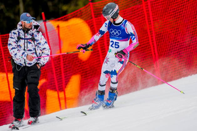 Winter Olympics in Milan Cortina 2026 Bormio, Italy 20260214. Norwegian national team, Nationalteam manager Michael Rottensteiner and Eirik Hystad Solberg from Norway during the men s alpine giant slalom at the Winter Olympics in Milan Cortina 2026. Photo: Cornelius Poppe NTB Bormio Italy EDITORIAL USE ONLY. RESTRICTED USE FOR BETTING COMPANIES Ref:_SPOo9dwtD28FtA.jpg *** Winter Olympics in Milan Cortina 2026 Bormio, Italy 20260214 Norwegian national team manager Michael Rottensteiner and Eirik Hystad Solberg from Norway during the men s alpine giant slalom at the Winter Olympics in Milan Cortina 2026 Photo Cornelius Poppe NTB Bormio Italy EDITORIAL USE ONLY RESTRICTED USE FOR BETTING COMPANIES  Copyright: xCorneliusxPoppex xNTBx