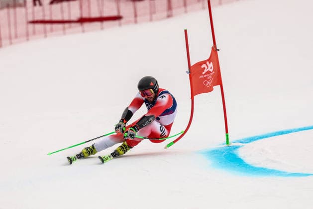 GIOCHI OLIMPICI - Olimpiadi Invernali Milano-Cortina 2026 - Alpine Skiing Men s Giant Slalom L Aerni (SUI) Bormio Italy  Copyright: xIPAxSport ABACAx