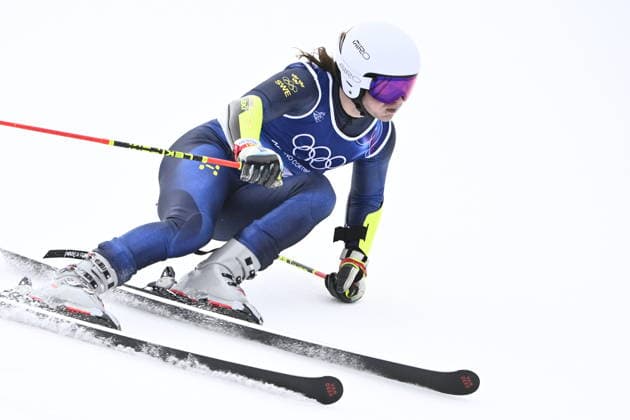BORMIO, ITALY 20260214 Fabian Ax Swartz during the first run of the men s giant slalom at Stelvio Ski Center in Bormio, Italy. *** The image is included in the SPORTS PACKAGE. For others PAYMENT IMAGE *** BORMIO ITALY x10080x *** BORMIO, ITALY 20260214 Fabian Ax Swartz during the first run of the men s giant slalom at Stelvio Ski Center in Bormio, Italy The image is included in the SPORTS PACKAGE For others PAYMENT IMAGE BORMIO ITALY x10080x  Copyright: xFredrikxSandberg TTx 2026 OLYMPICS ALPINE MEN S GIANT SLALOM