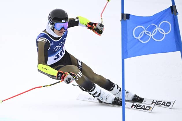 BORMIO, ITALIEN 20260214 Jesper Pohjolainen, Finland, under första aket i herrarnas storslalom pa Stelvio Ski Center i Bormio, Italien. *** Bilden ingar i SPORTPAKET. För övriga BETALBILD *** BORMIO ITALIEN x10080x *** BORMIO, ITALY 20260214 Jesper Pohjolainen, Finland, during the first run of the mens giant slalom at Stelvio Ski Center in Bormio, Italy Picture in SPORT PACKAGE For others PAY PICTURE BORMIO ITALY x10080x  Copyright: xFredrikxSandberg TTx OS 2026 ALPINT STORSLALOM HERRAR
