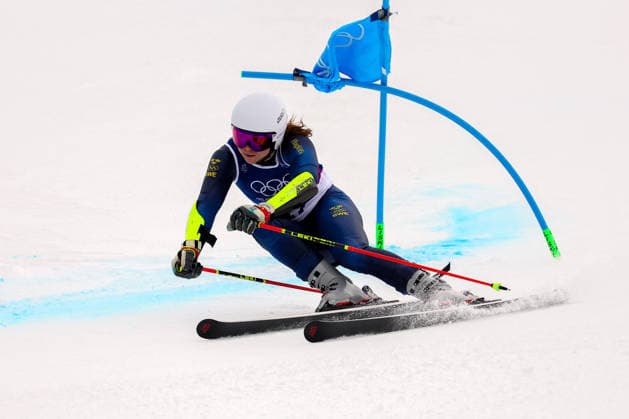 GIOCHI OLIMPICI - Olimpiadi Invernali Milano-Cortina 2026 - Alpine Skiing Men s Giant Slalom F Ax Swartz (SWE) Bormio Italy  Copyright: xIPAxSport ABACAx