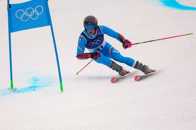 GIOCHI OLIMPICI - Olimpiadi Invernali Milano-Cortina 2026 - Alpine Skiing Men s Giant Slalom G Franzoni (ITA) Bormio Italy  Copyright: xIPAxSport ABACAx