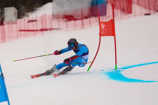 GIOCHI OLIMPICI - Olimpiadi Invernali Milano-Cortina 2026 - Alpine Skiing Men s Giant Slalom G Franzoni (ITA) Bormio Italy  Copyright: xIPAxSport ABACAx