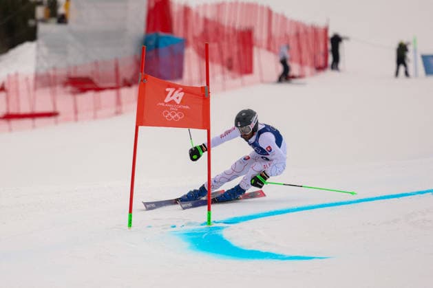 GIOCHI OLIMPICI - Olimpiadi Invernali Milano-Cortina 2026 - Alpine Skiing Men s Giant Slalom A Zampa (SVK) Bormio Italy  Copyright: xIPAxSport ABACAx