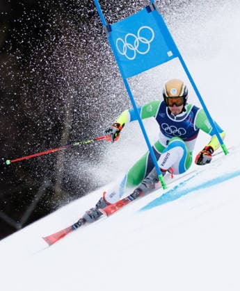 OLYMPICS - Winter Olympic Games, Olympische Spiele, Olympia, OS Milano Cortina 2026 BORMIO,ITALY,14.FEB.26 - OLYMPICS, ALPINE SKIING - Winter Olympic Games Milano Cortina 2026, giant slalom, men. Image shows Zan Kranjec (SLO).  GEPAxpictures xHaraldxSteiner