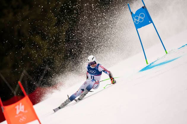 Winter Olympics Milan Corina 2026 Olympics 2026 Bormio, Italy 20260214. Timon Haugan in action in the giant slalom in Bormio during the Winter Olympics in Milano Cortina 2026. Photo: Cornelius Poppe NTB Bormio Italy EDITORIAL USE ONLY. RESTRICTED USE FOR BETTING COMPANIES Ref:_SPOJYf3YPmz8C8.jpg *** Winter Olympics Milan Corina 2026 Olympics 2026 Bormio, Italy 20260214 Timon Haugan in action in the giant slalom in Bormio during the Winter Olympics in Milano Cortina 2026 Photo Cornelius Poppe NTB Bormio Italy EDITORIAL USE ONLY RESTRICTED USE FOR BETTING COMPANIES  Copyright: xCorneliusxPoppex xNTBx