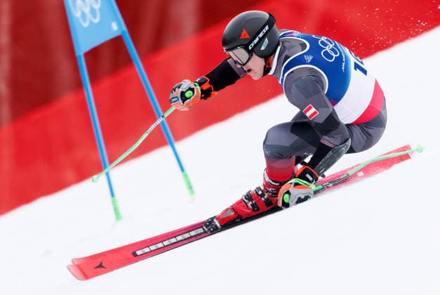 OLYMPICS - Winter Olympic Games, Olympische Spiele, Olympia, OS Milano Cortina 2026 BORMIO,ITALY,14.FEB.26 - OLYMPICS, ALPINE SKIING - Winter Olympic Games Milano Cortina 2026, giant slalom, men. Image shows Raphael Haaser (AUT).  GEPAxpictures xHaraldxSteiner